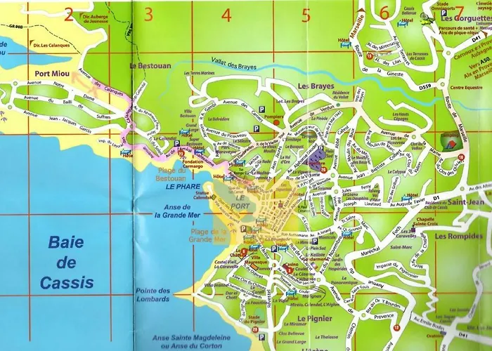 Cassis, Perle De La Mediterranee 公寓 *